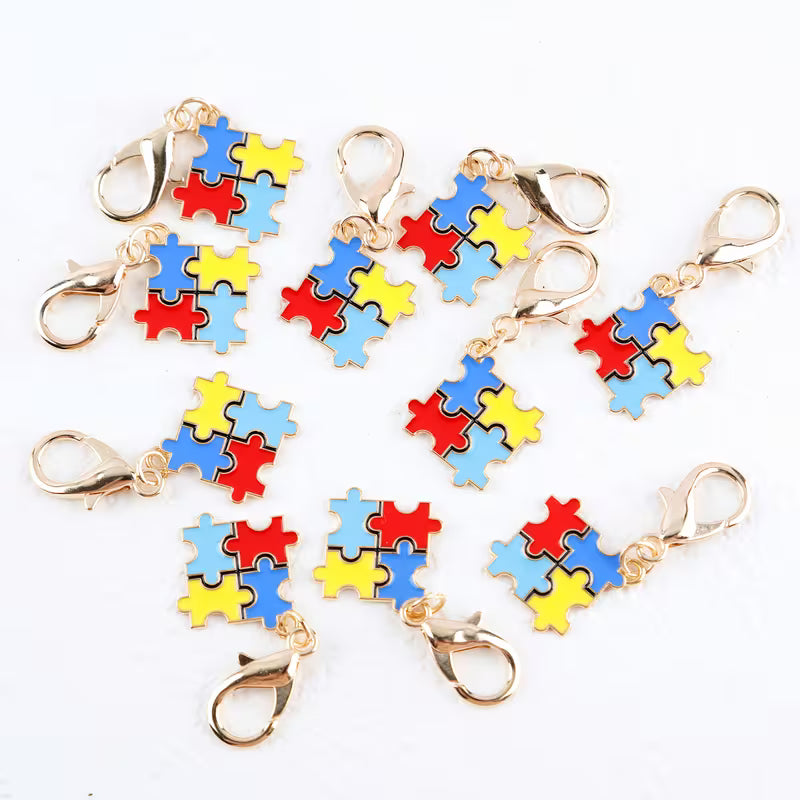 Llavero Puzzle Autismo (unidad)