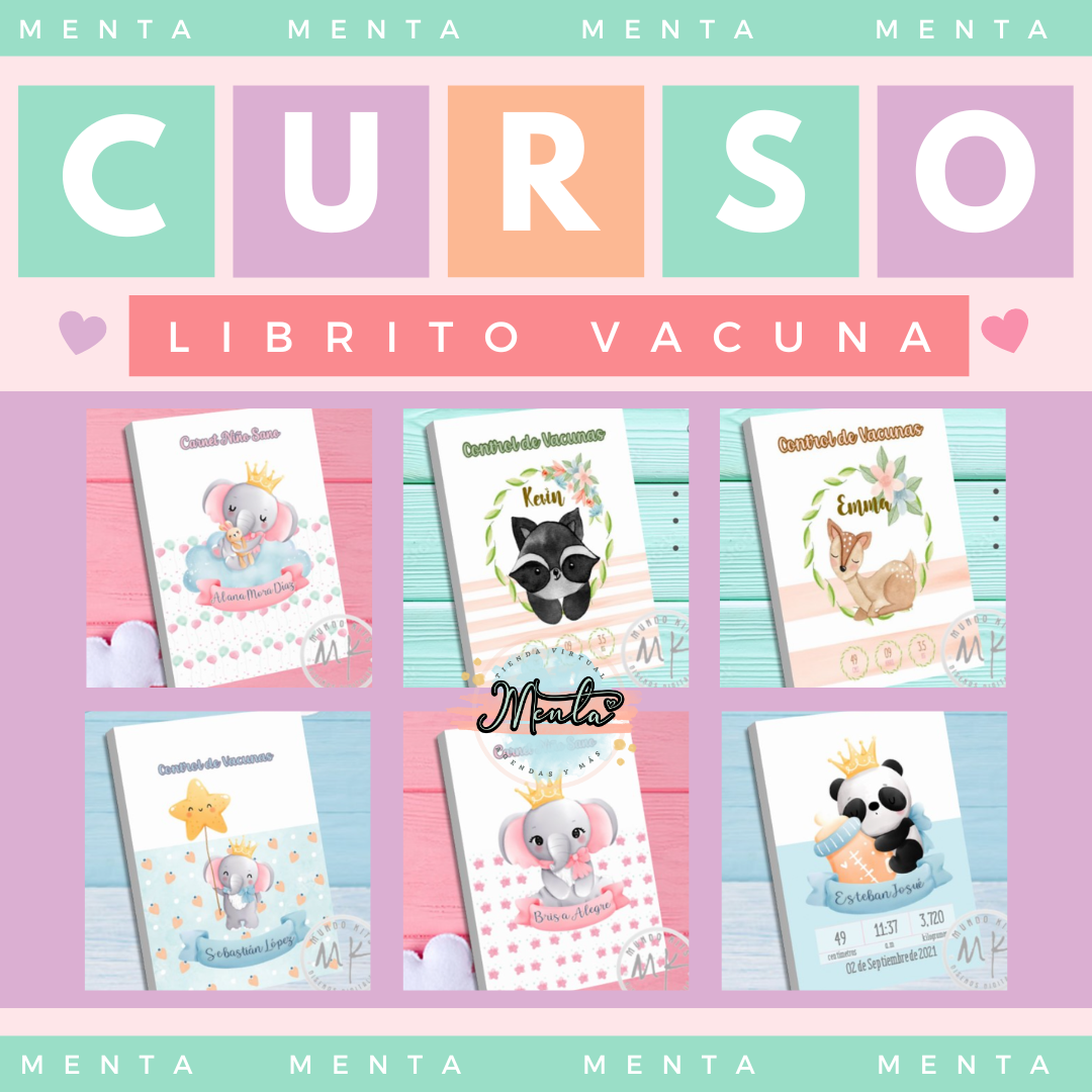 Curso Presencial Libritos de Vacuna (Sábados)