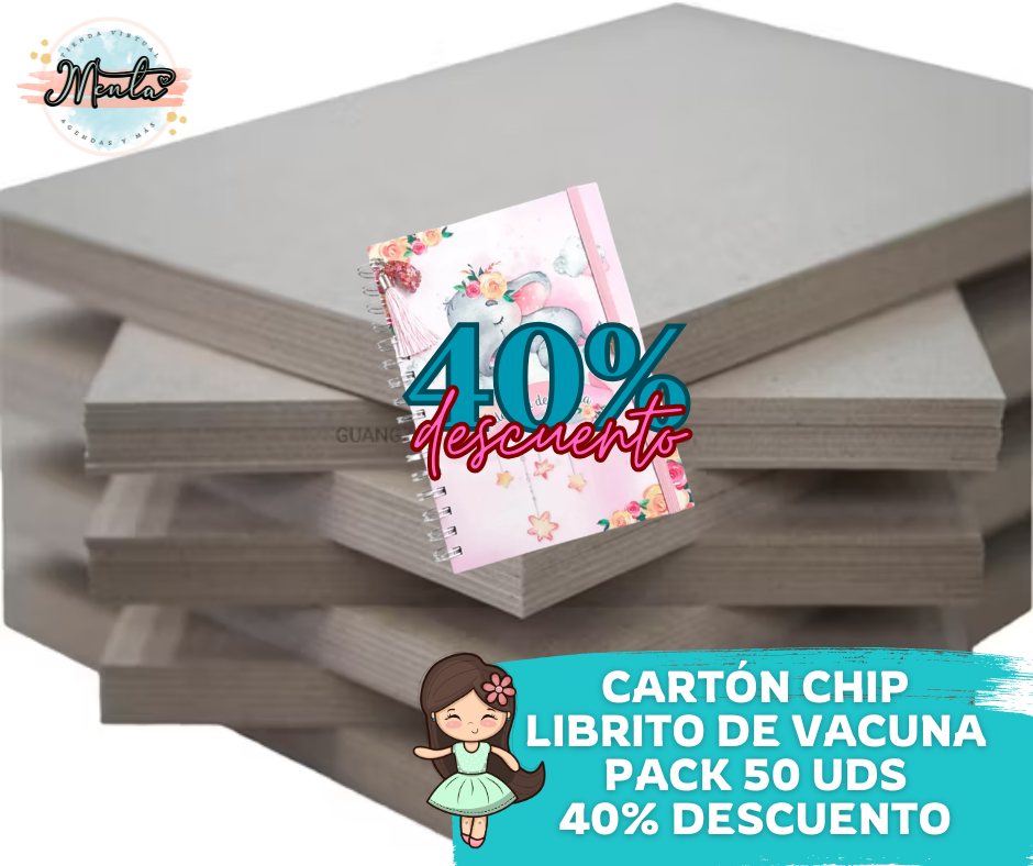 Promo 50 Uds Chip Librito de Vacuna