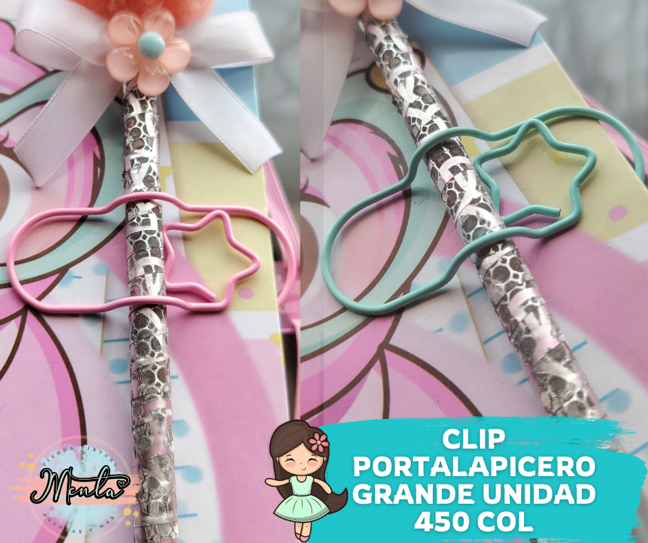 Clips Portalapicero Grande (Unidad)