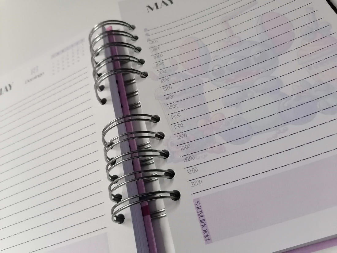 Gramaje de papel recomendado para agendas y cuadernos