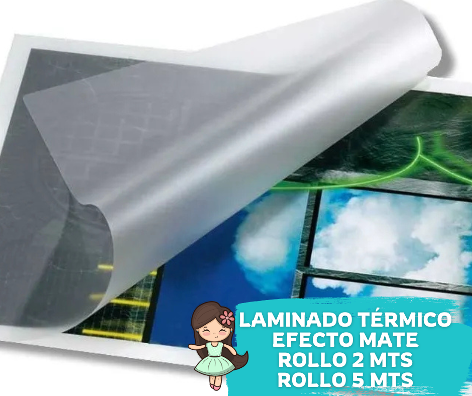 Laminado Mate Durazno Tradicional (1.5 Micras)