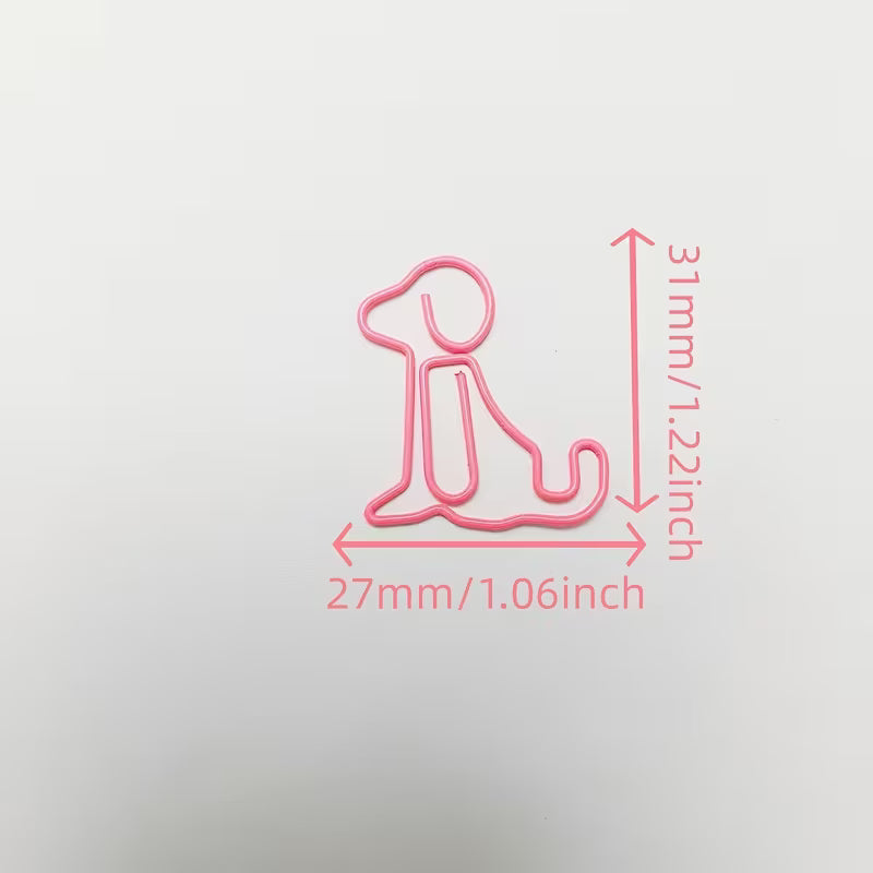 Clips Perrito 8 Unidades
