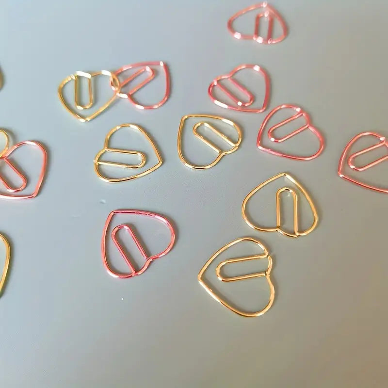 Clips Corazón Docena