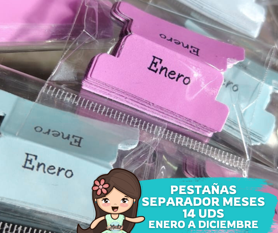 Pestañas Adhesivas Meses