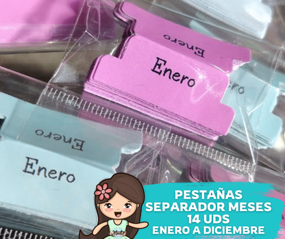 Pestañas Adhesivas Meses