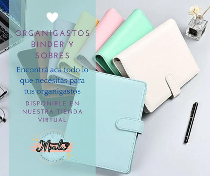 Binder A6 para Organigasto