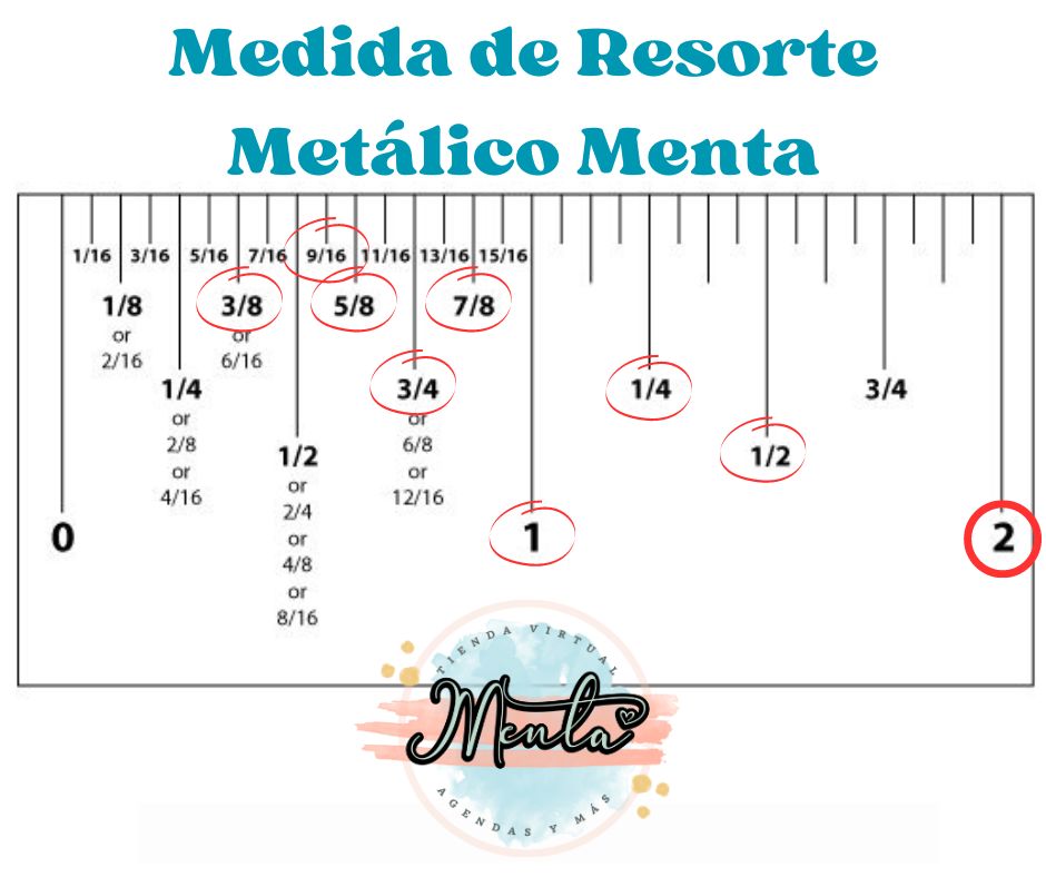 f-Resorte 1 1/4" Metálico Paso 2:1