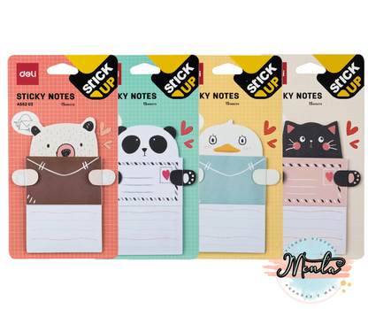Notas Adhesivas Carta Animalitos 1