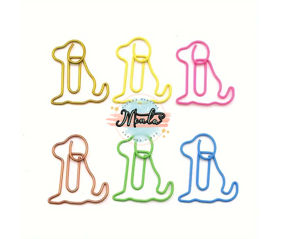 Clips Perrito 8 Unidades