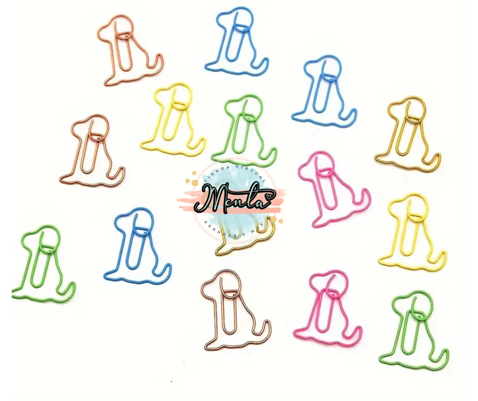 Clips Perrito 8 Unidades