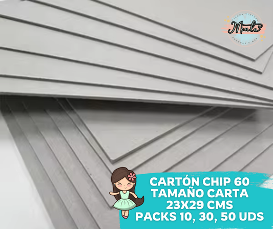 CARTÓN CHIP 60 TAMAÑO CARTA