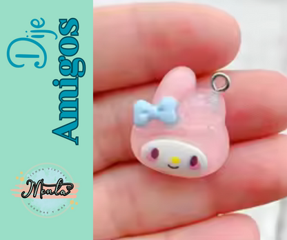Dije Sanrio 5 Unidades