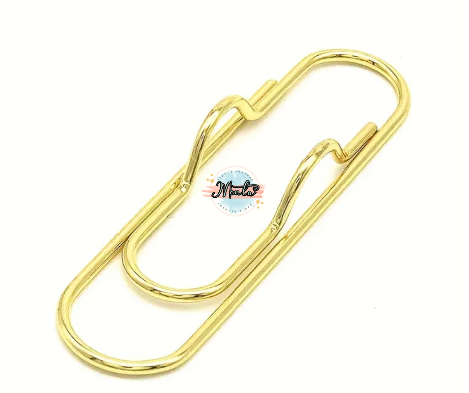Clips Portalapicero Metalizado (Unidad)