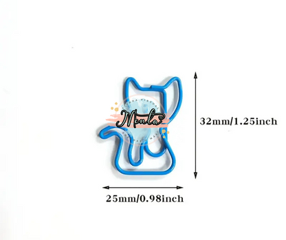 Clips Gatito 8 Unidades