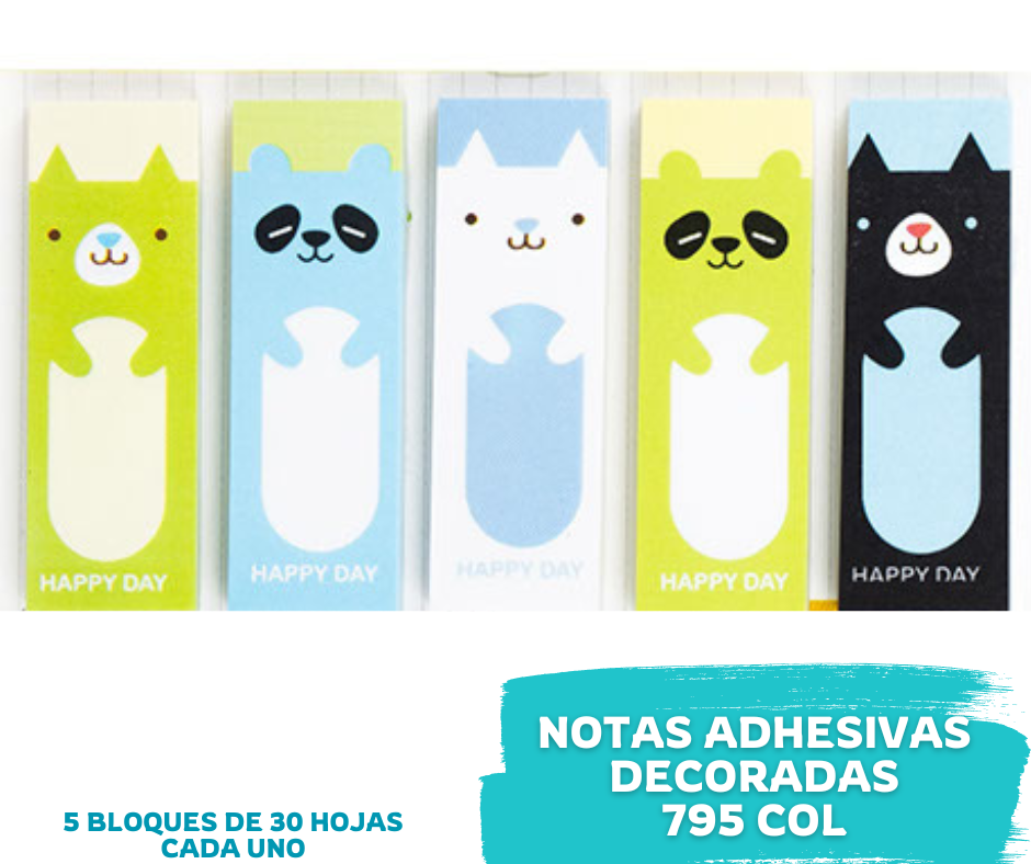 Notas Adhesivas Happy 1