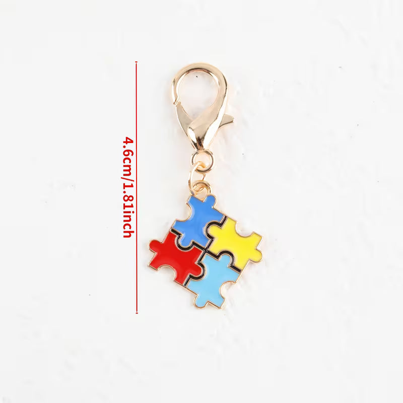Llavero Puzzle Autismo (unidad)