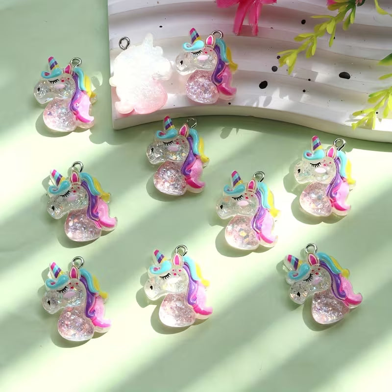 Dije Unicornio Glitter