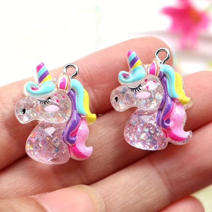 Dije Unicornio Glitter