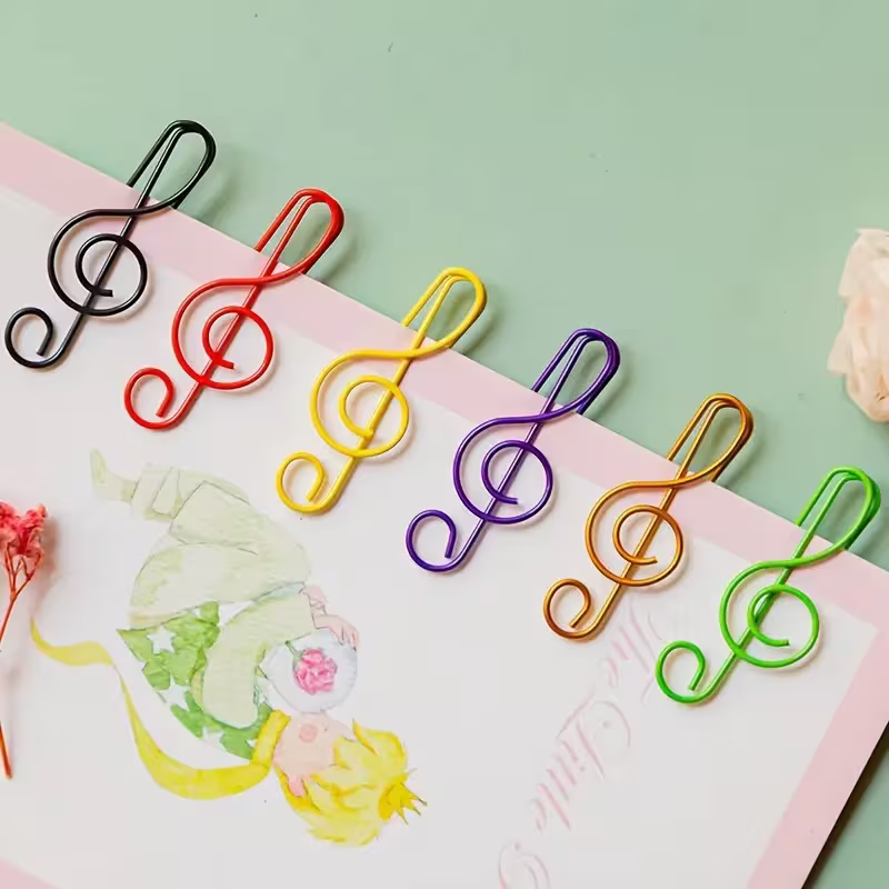 Clips Musical 8 Unidades