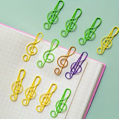 Clips Musical 8 Unidades