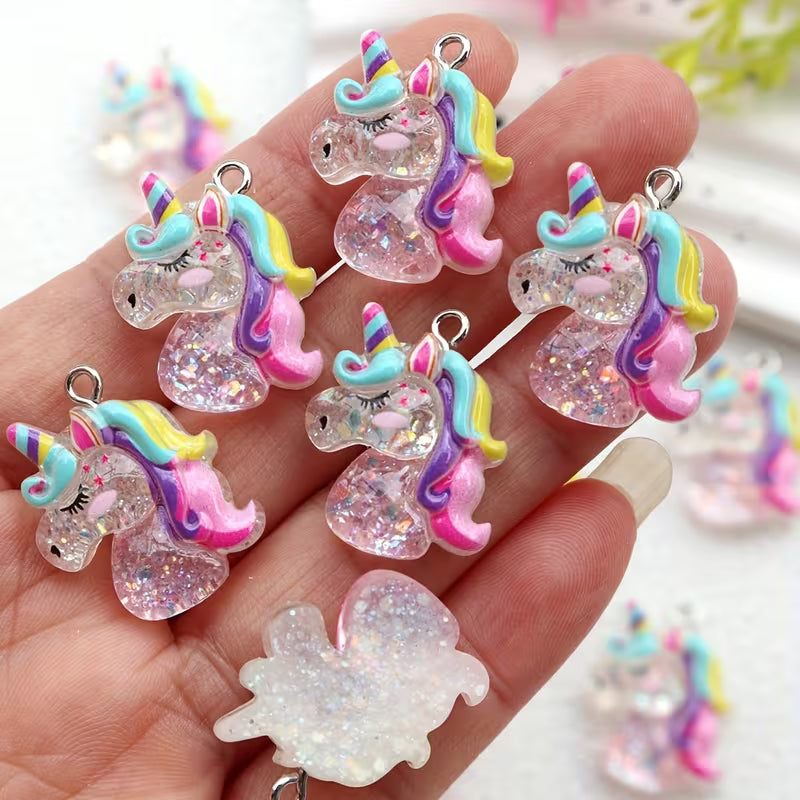 Dije Unicornio Glitter