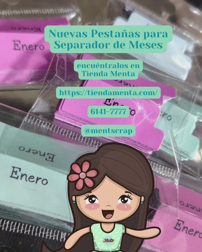 Pestañas Adhesivas Meses